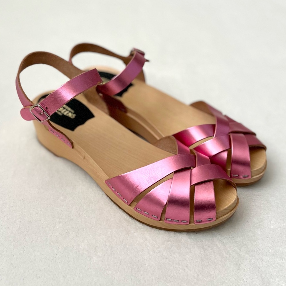 Swedish Hasbeens Magdalena Sandal Sz 39